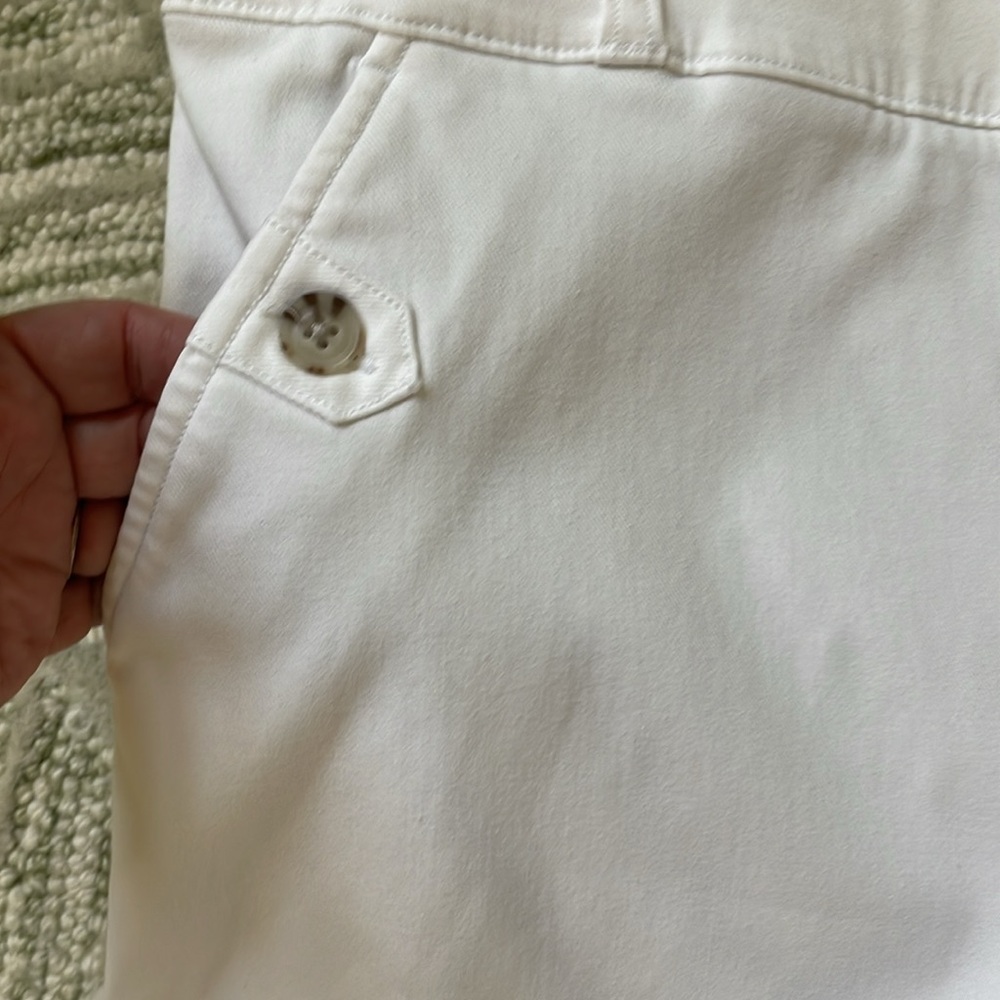 SPANX Ivory Ankle-Length Trousers - Picture 4 of 15